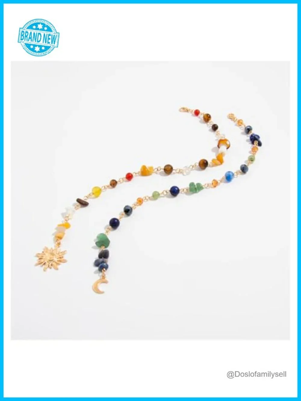 Summer Boho Crystal Long Tassel Hair Chain Vintage Beach Hairwear